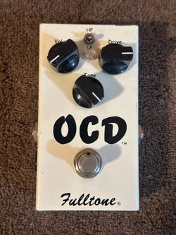 Rare Vintage Fulltone OCD V1.3 Boutique Overdrive Guitar Pedal