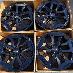 20” KIA Telluride Factory Wheels Rims Gloss Black New