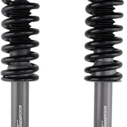 2" Front Lift Struts for Ram 1500 4WD 2012-2022, Loaded Coil Spring Suspension Kit