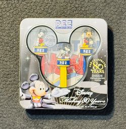 PEZ 2007 Disney 80 Years Collectible Tin Set
