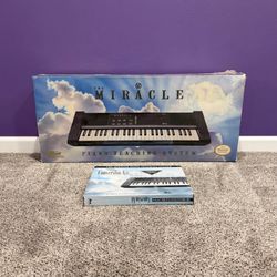 New Sealed In Box NES Nintendo Game The Miracle Piano Teaching System & PC Conversion Kit 1990