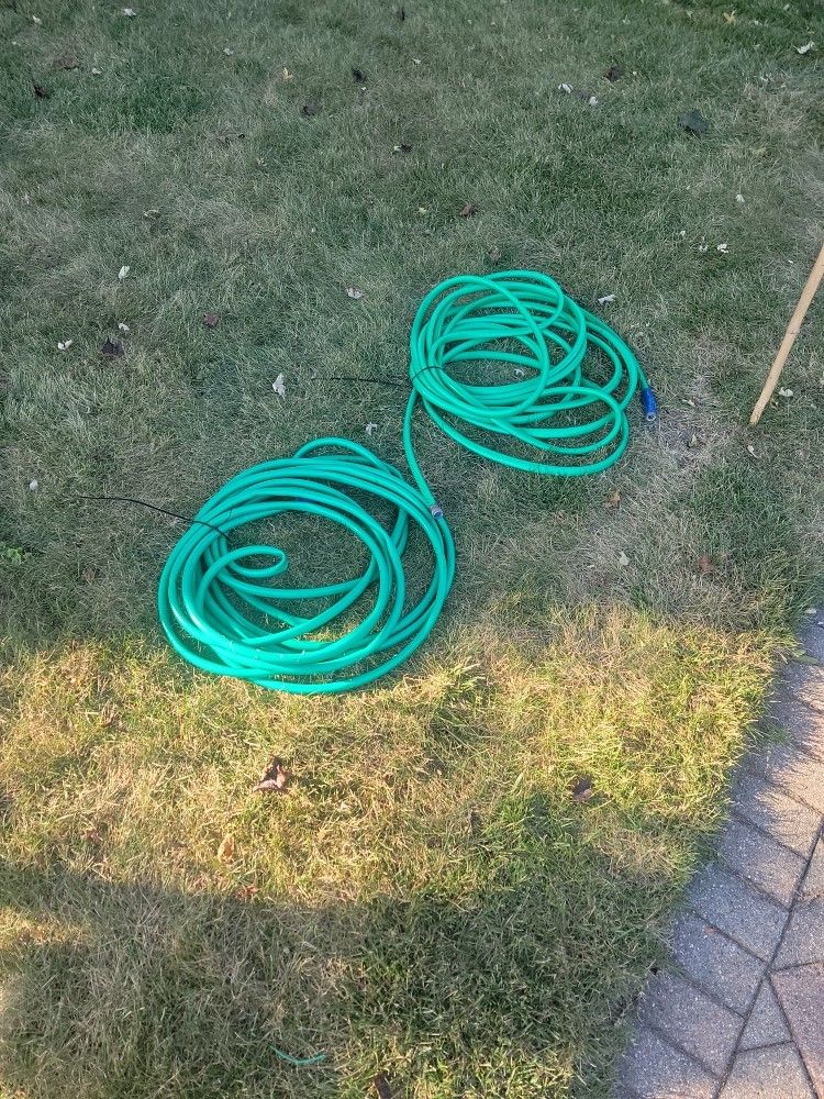 2 Apex 50 Ft Garden Hoses. Both For $30