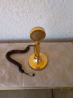 Vintage Golden Eagle CB mic, 4 pin, low serial #, used