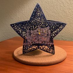 Nordic Votive Holder Night Owls