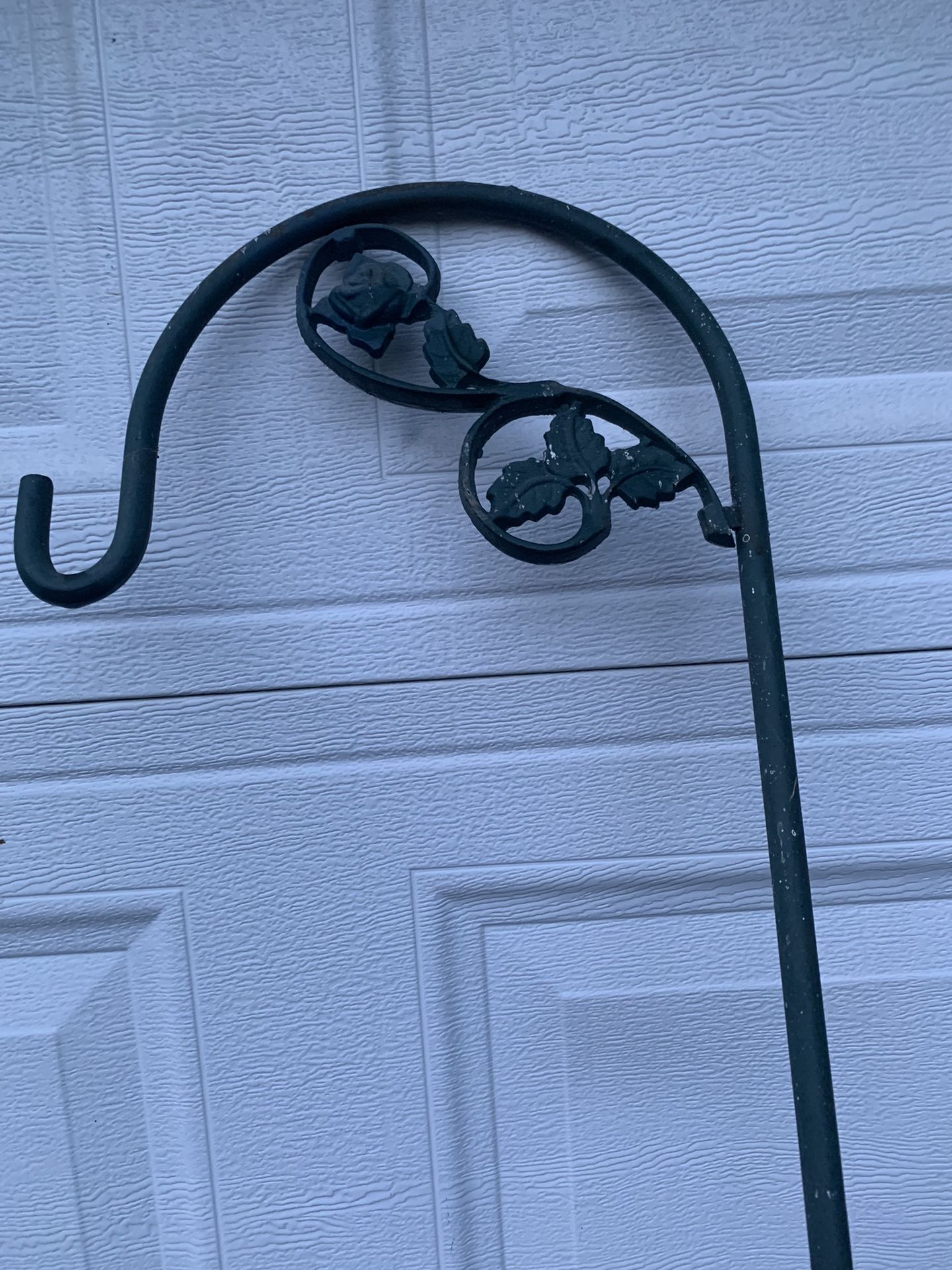 Shepherd Hook /Stake in Ground/ - Plant Hanger - Wind Chimes- Bird Feeder hook 82” Inches