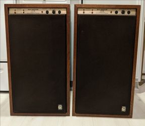 Vintage BIC Venturi Formula 5 Stereo Speakers