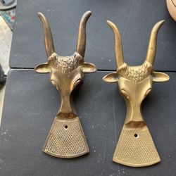 Brass Reindeers (2) 