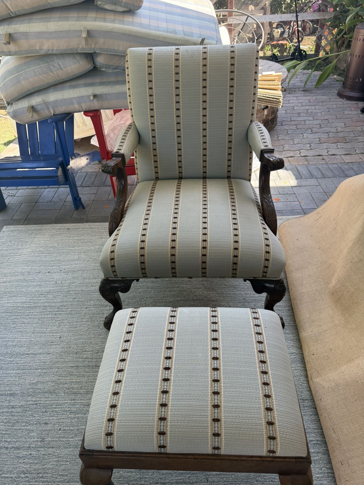 French Os De Mouton Walnut Side-Chairs
