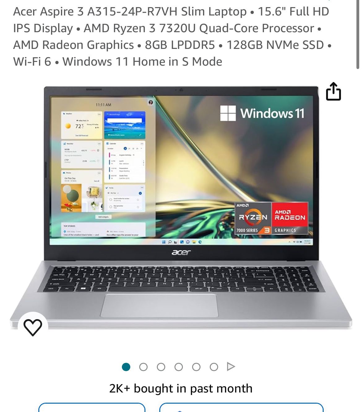 Acer Aspire Laptop