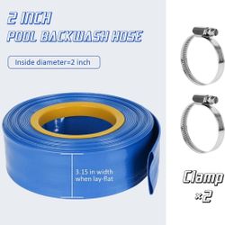 Pool Backwash Hose  2inx100ft