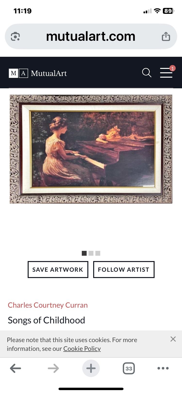 Songs Of Childhood, Picture Framed