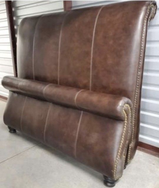 Creative Leather Cal King Bed Frame