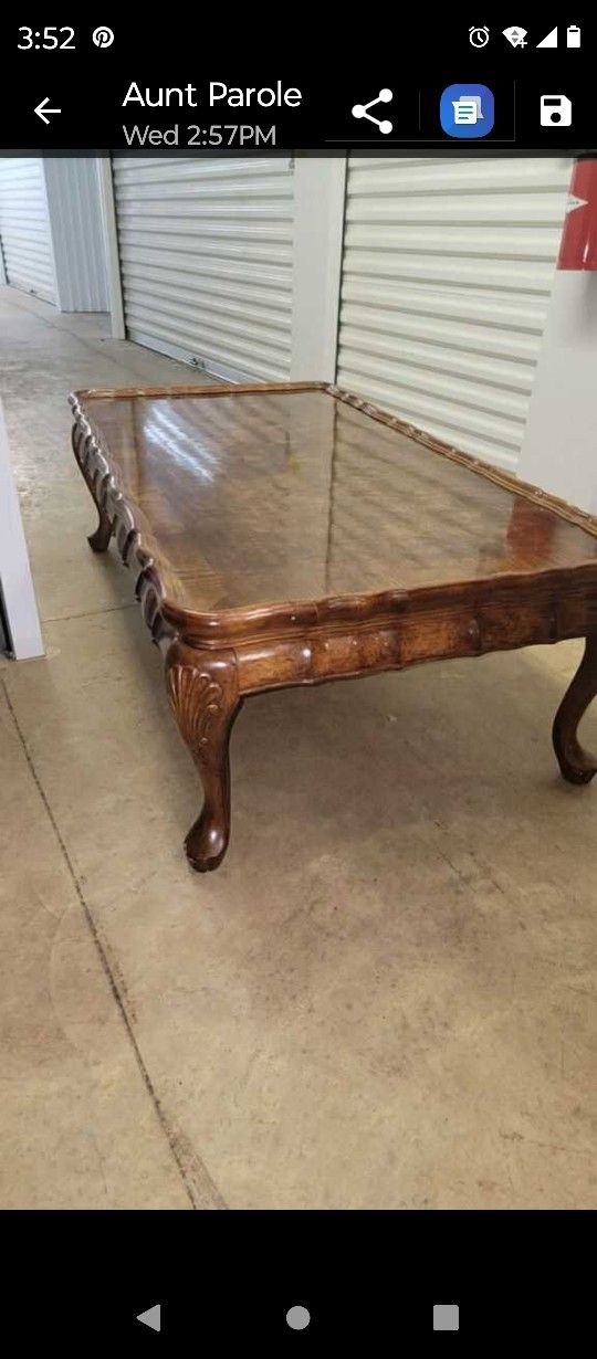 Antique Coffee And End Tables