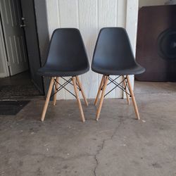 Two Black Chairs