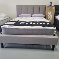 Firm Hybrid Mattress Sale! Cooling Gel And Green Tea Foam Super Comfy Bed In A Box Available In Twin Full Queen And King Size 
