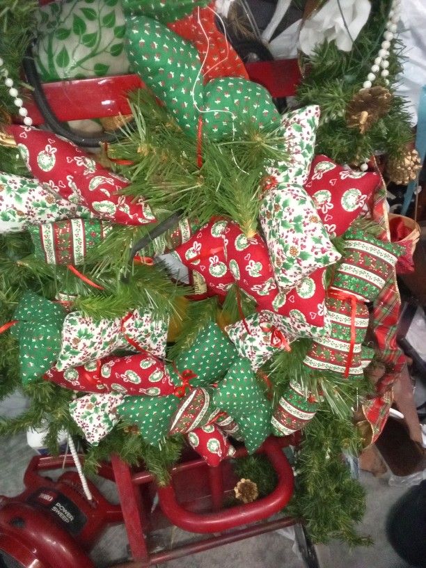 Decoración Navideños 3x 35 Corona Gia Centro De Puerta