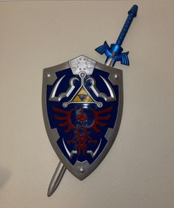 Legend Of Zelda Master Sword And Hylian Shield