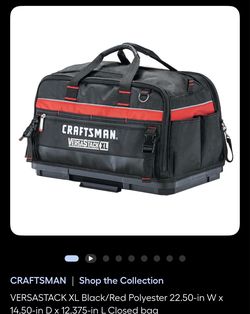 Craftsman tradestack tool bag