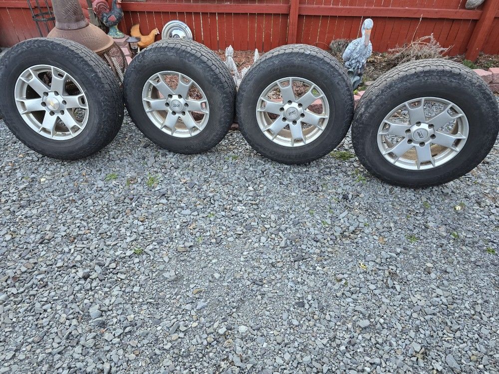 Silverado 17" Aluminum Wheels