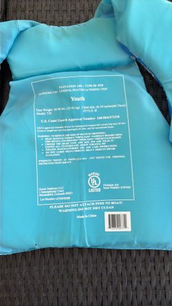 Youth lifevest