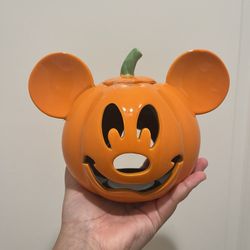  Mickey Mouse Jack-o'-Lantern Votive Candle 