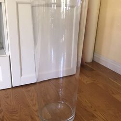 XL Glass Cylinder Vase
