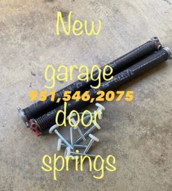 Garage door and Springs