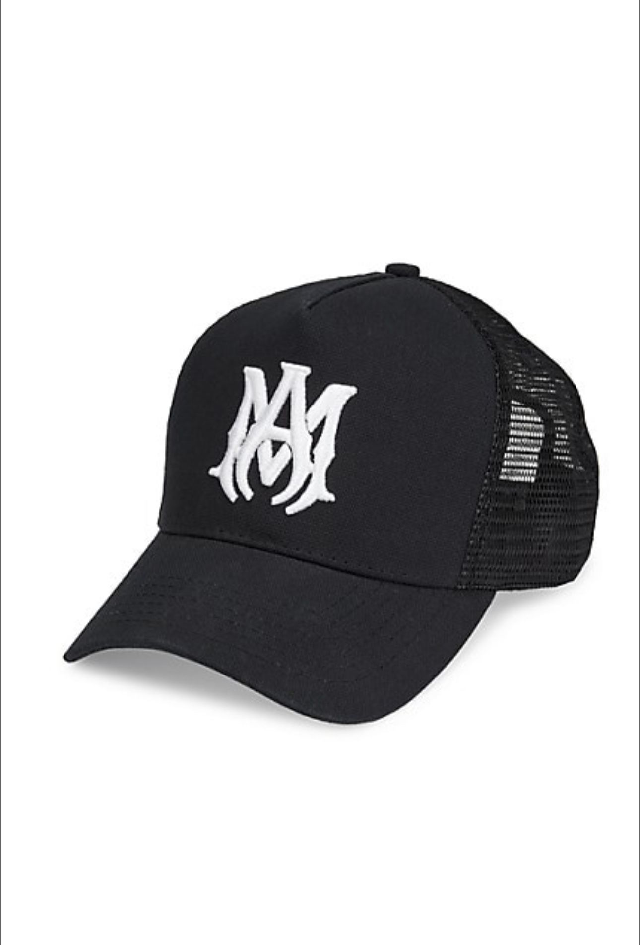New Amiri MA Logo Trucker Hat