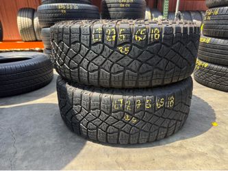 18” tires goodyear LT 275/65/18 with free installation $200 both
