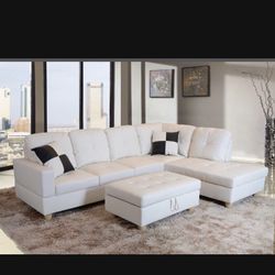 BRAND NEW SECTIONAL WITH OTTOMAN FOR $699!!