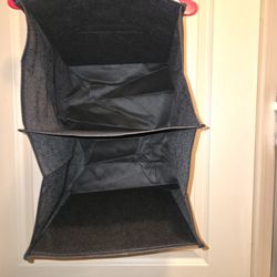 Black Hanging Storage For Closet