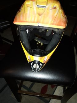 Dirt bike helmet