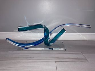Mambo II Blue Sculpture
