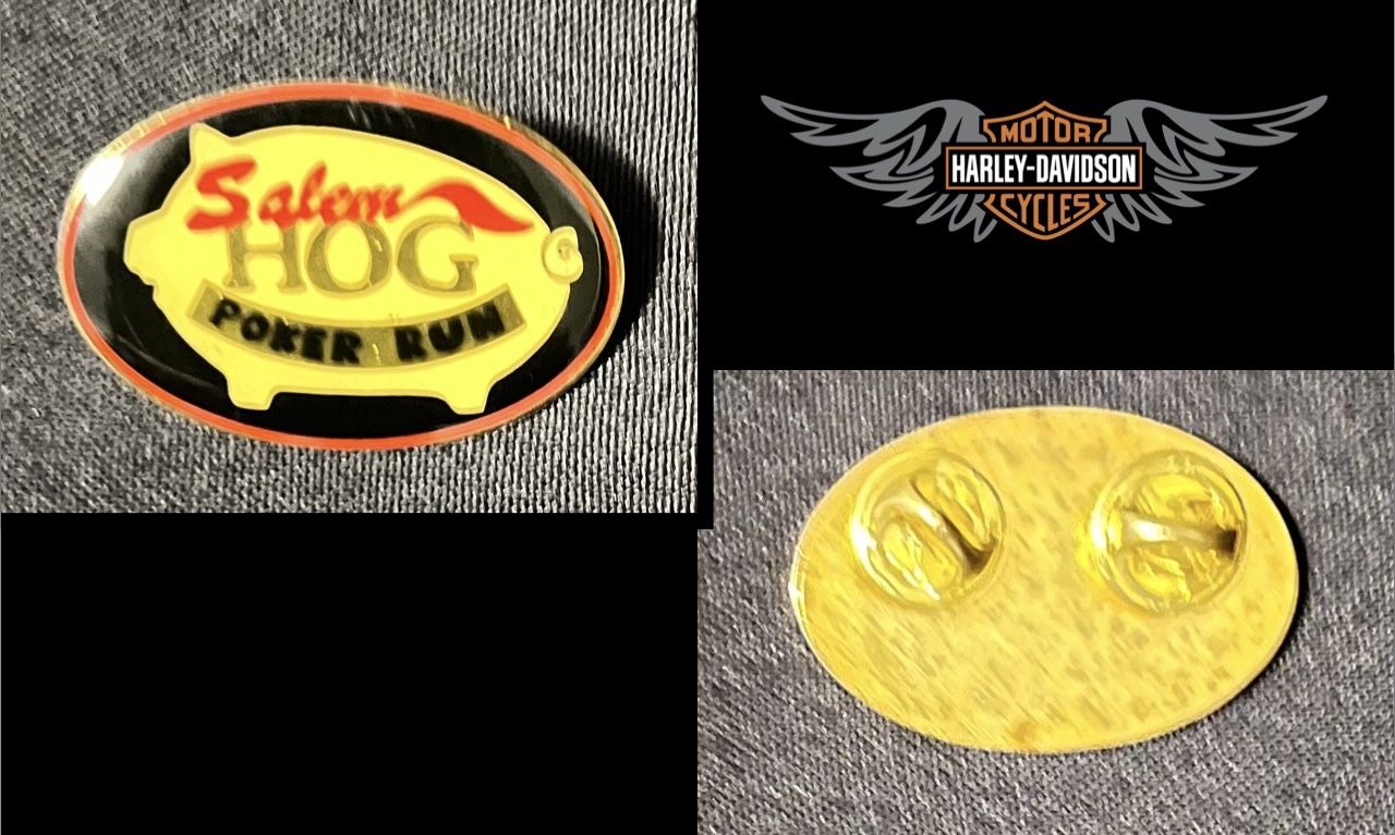 Harley Davidson vintage pin
