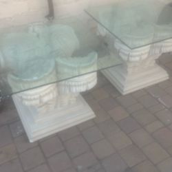 Coffee Table And 2 End Tables