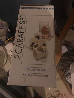 Kitchen traditions five piece craft coffee set