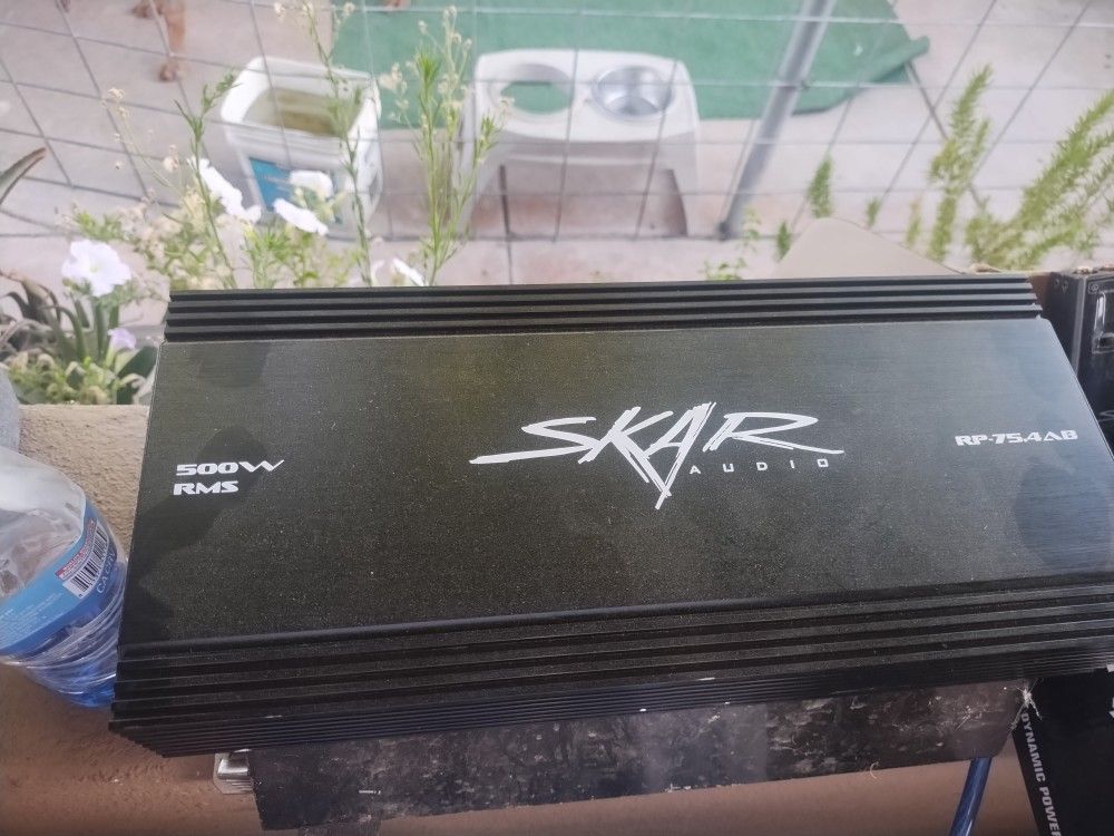 Scar Audio Amp /Scarr Audio Equalizer