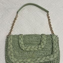 H&M Shoulder Bag Green Safe 
