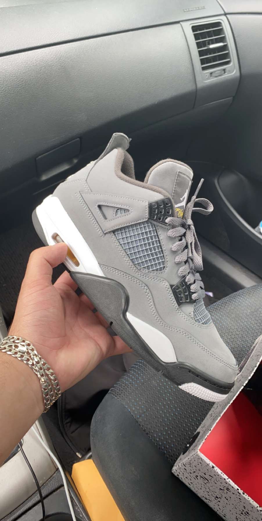 Jordan 4 Cool Grey Size 9