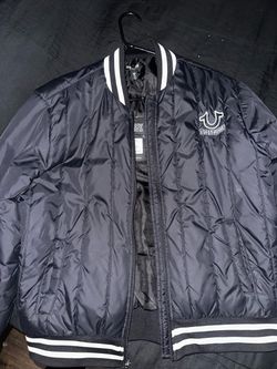 True Religion Quilted Bomber Jacket