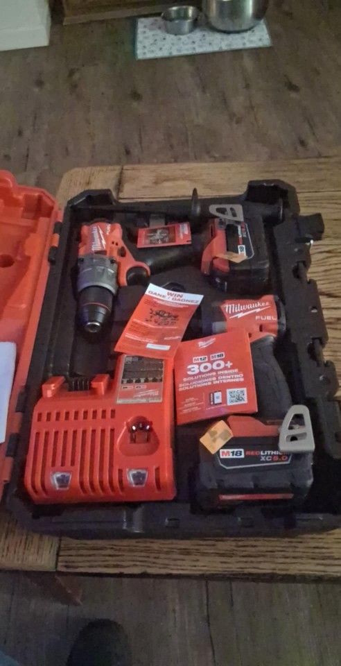 Milwaukee Fuel Series Big Boy Hard Case Combo Kit..