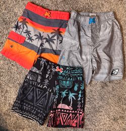 Boys Swimsuits Lot Size 4/5