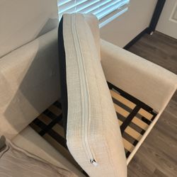 Beige Love Seat Couch