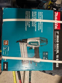 Makita 2” brad nailer