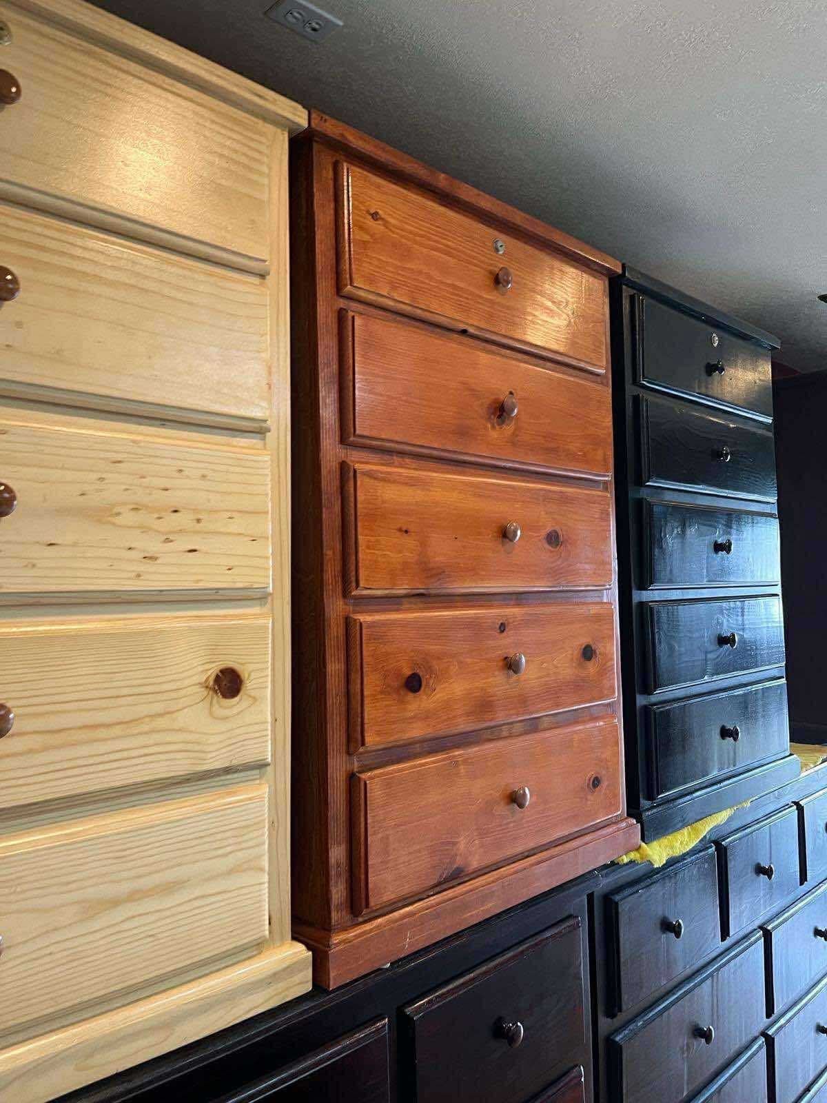 Cajoneras Pinewood 5-cajones
