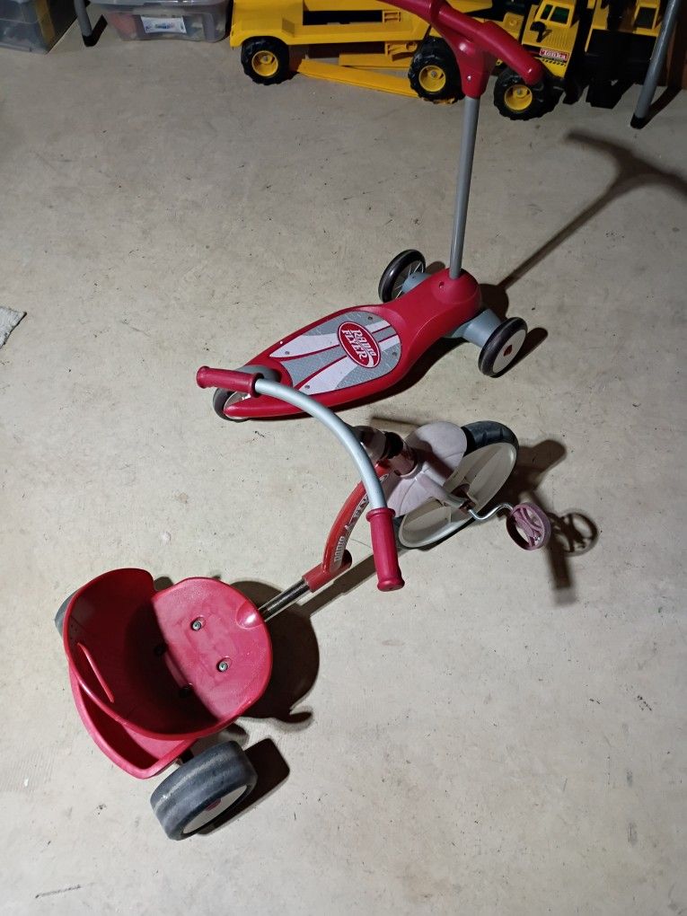 Radio Flyer Bicycle and Scooter