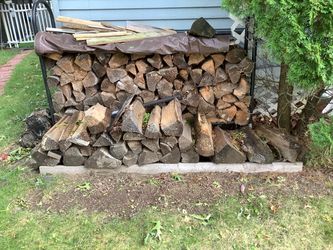 Well seasoned quarter cord of firewood withstand $60