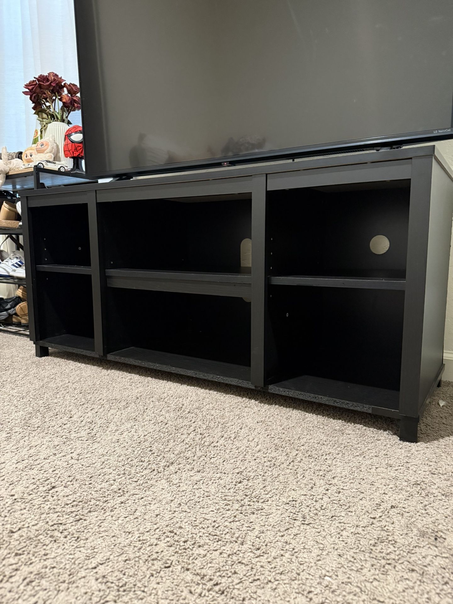 Black TV Stand