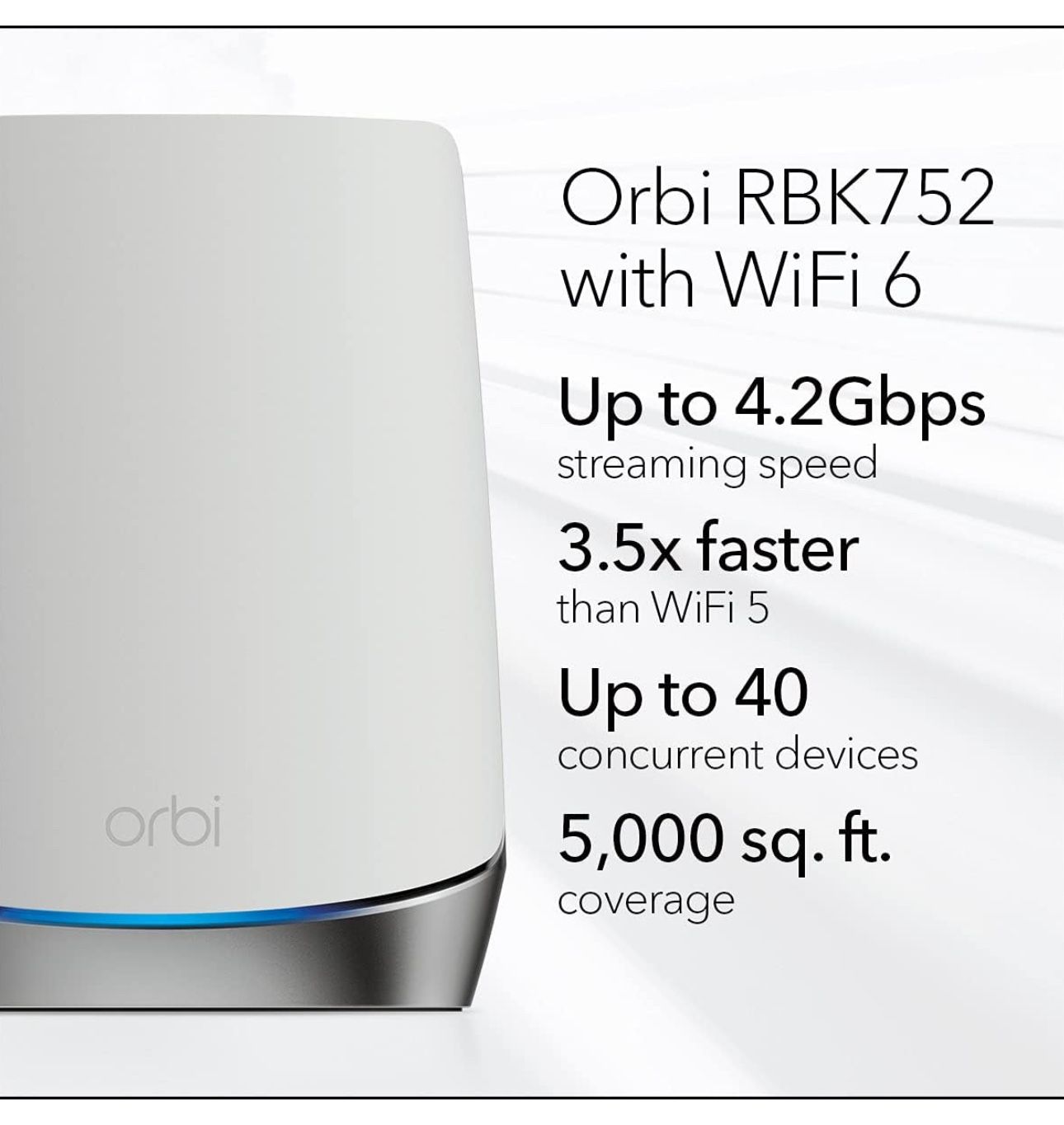 ORBI 750 Series Wi-Fi 6 Router + 2 Satellites!