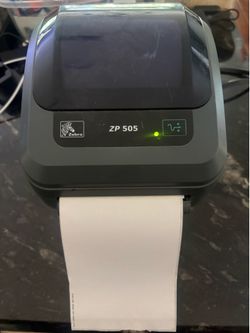 Zebra ZP505 Monochrome Label Printer (ZP(contact info removed)-0025) printer only. Labels included
